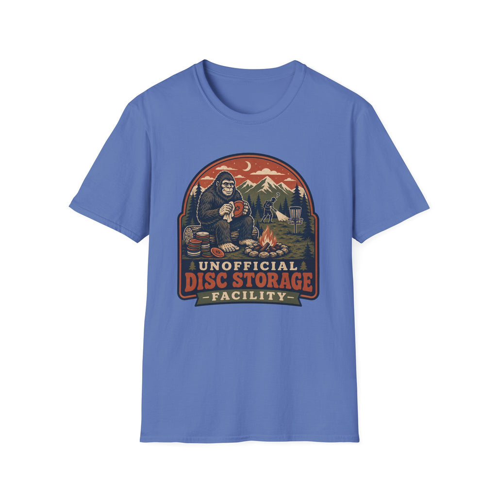 Unofficial Disc Storage Vintage Disc Golf T-Shirt