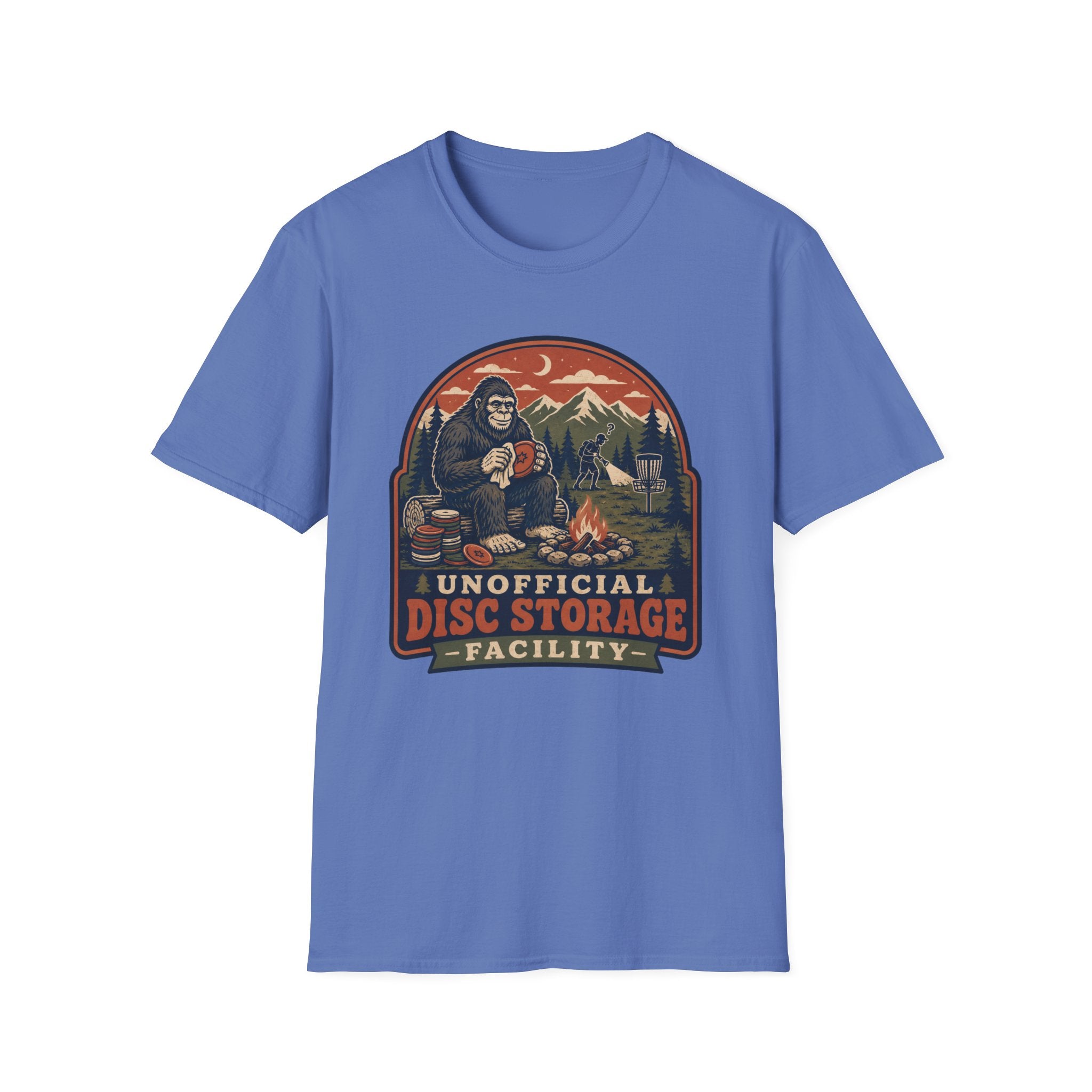 Unofficial Disc Storage Vintage Disc Golf T-Shirt