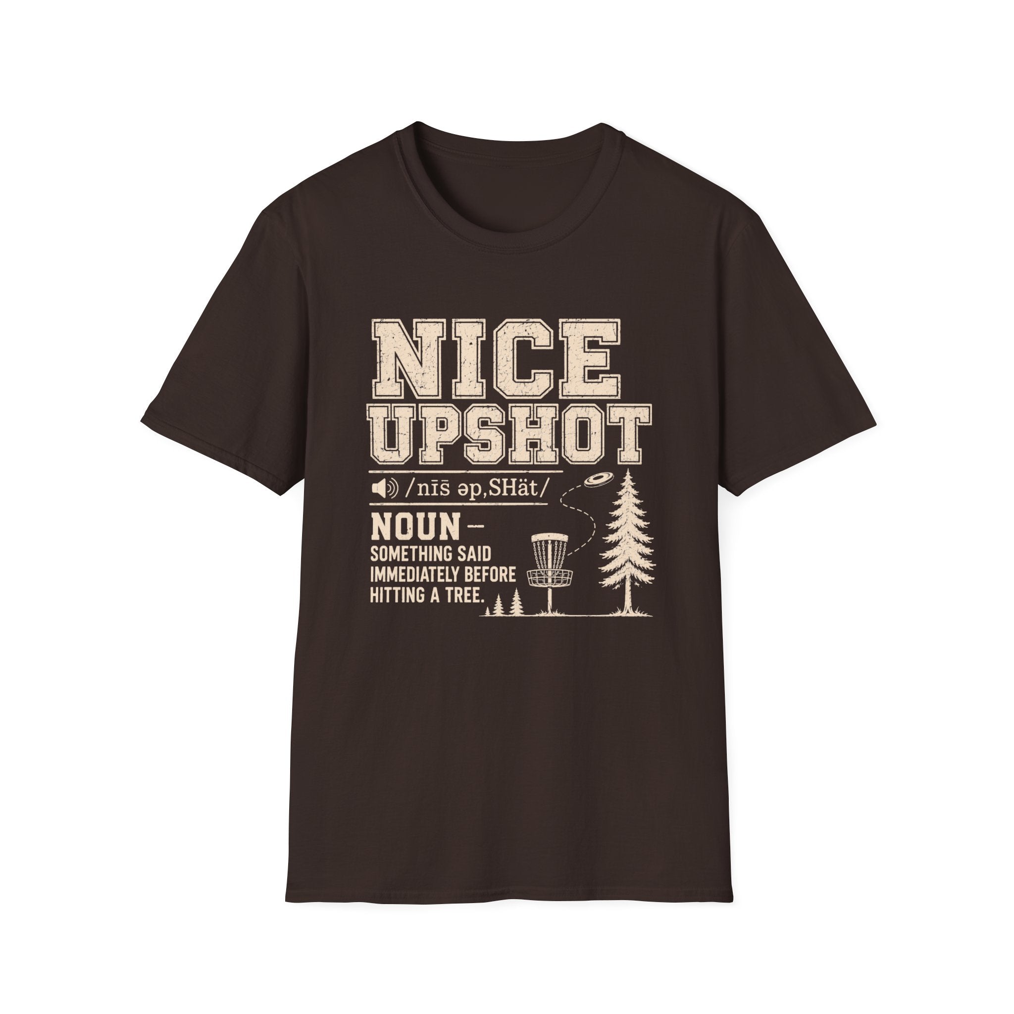 Nice Upshot Vintage Disc Golf T-Shirt