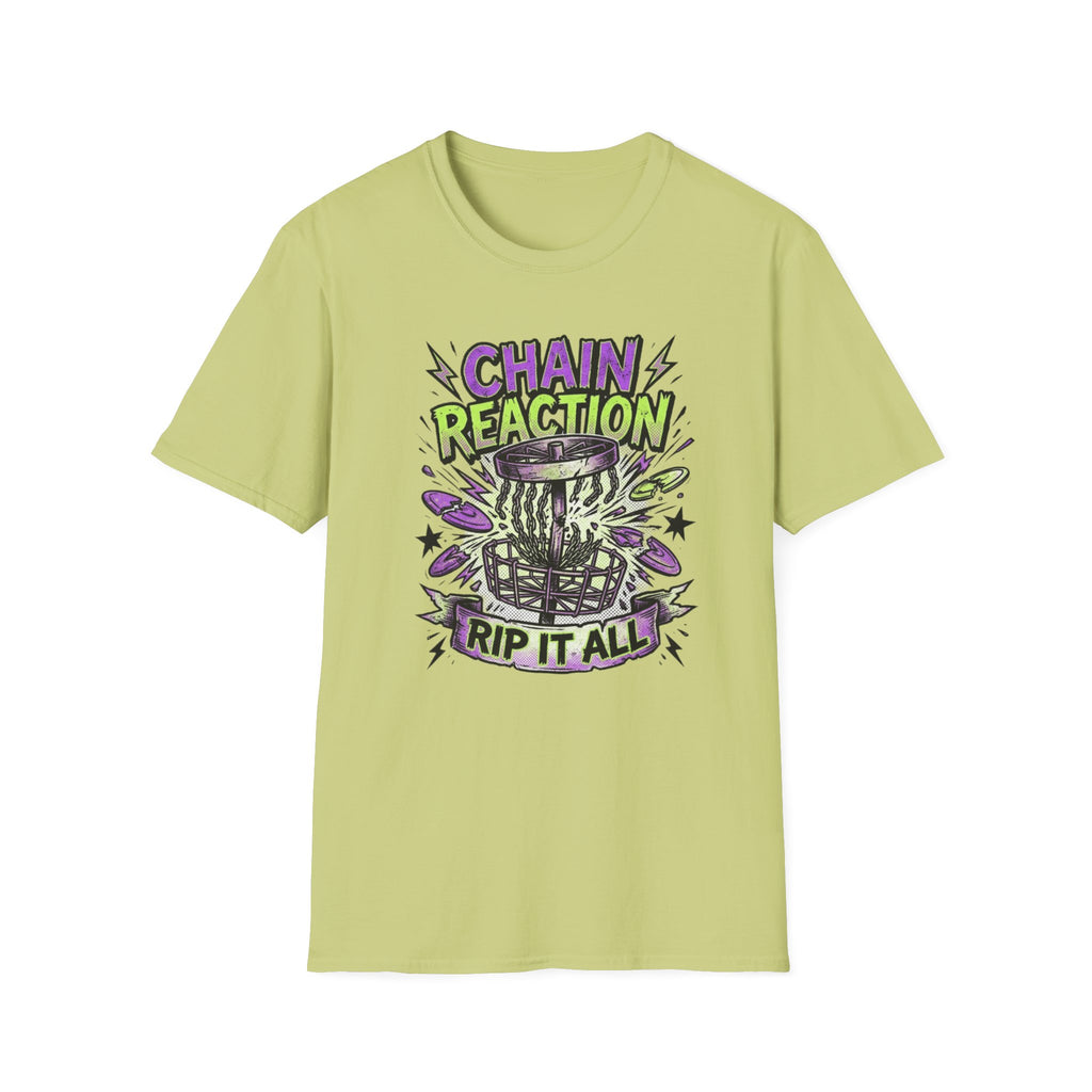 Chain Reaction Vintage Disc Golf T-Shirt