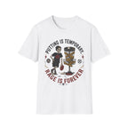 Putting is Temporary Vintage Disc Golf T-Shirt