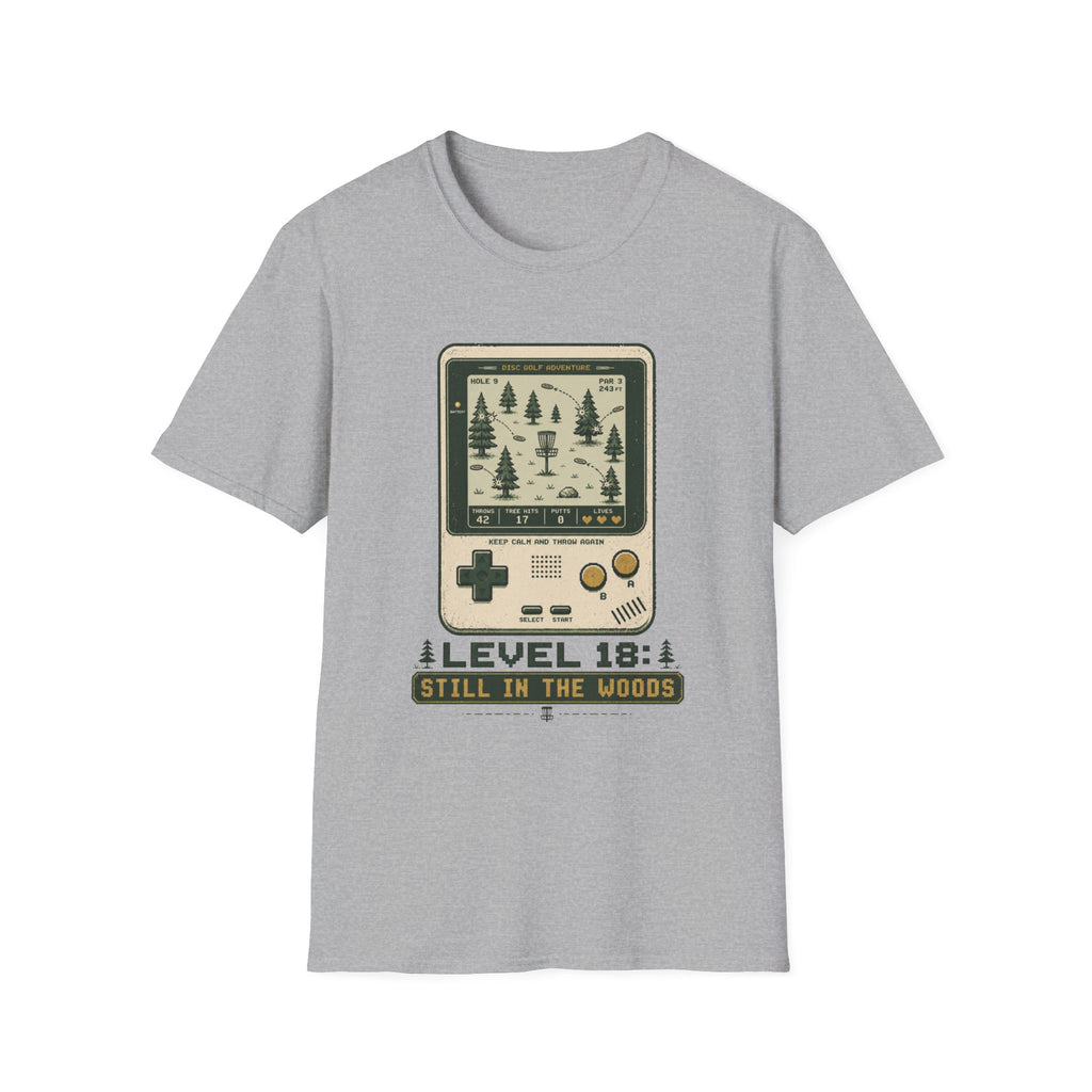 Level 18 Gamer Vintage Disc Golf T-Shirt