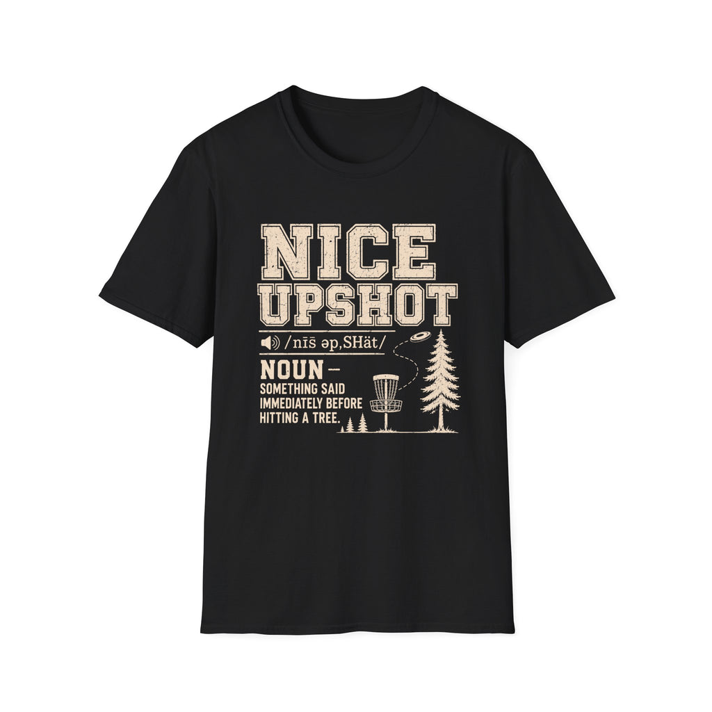 Nice Upshot Vintage Disc Golf T-Shirt