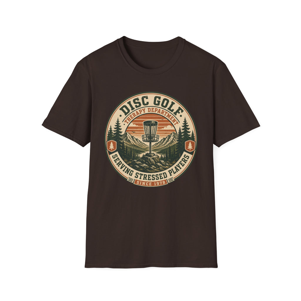 Disc Golf Therapy Department Vintage Disc Golf T-Shirt