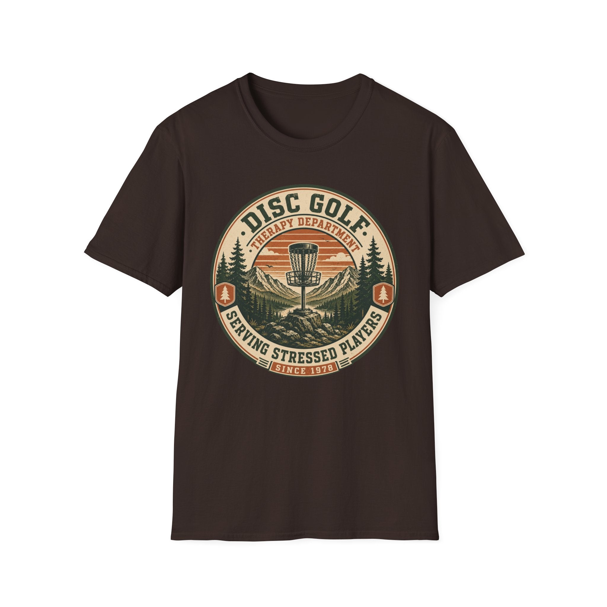 Disc Golf Therapy Department Vintage Disc Golf T-Shirt