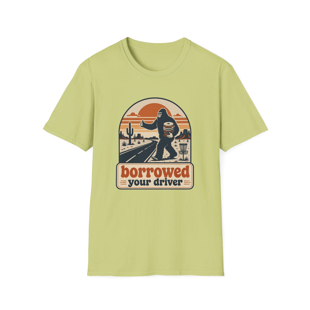Borrowed Your Driver Vintage Disc Golf T-Shirt