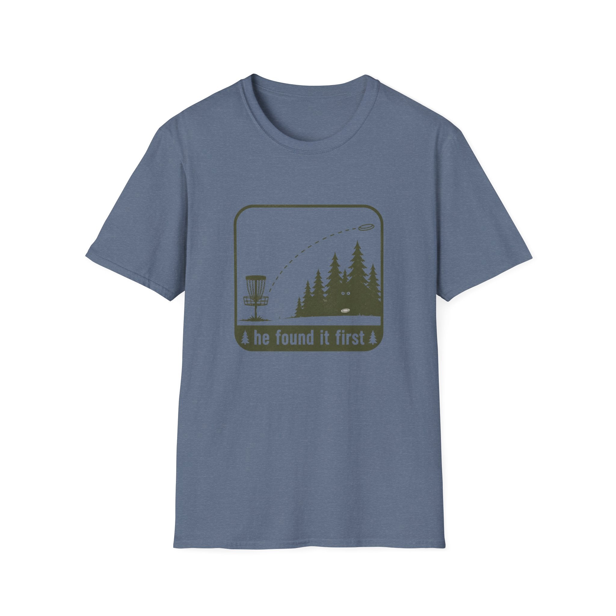 He Found It First Disc Golf T-Shirt
