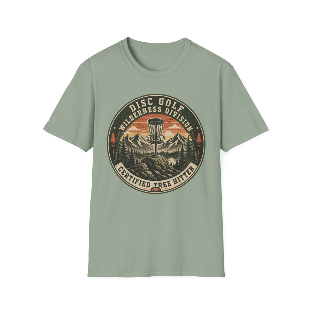 Disc Golf Wilderness Division Vintage Disc Golf T-Shirt