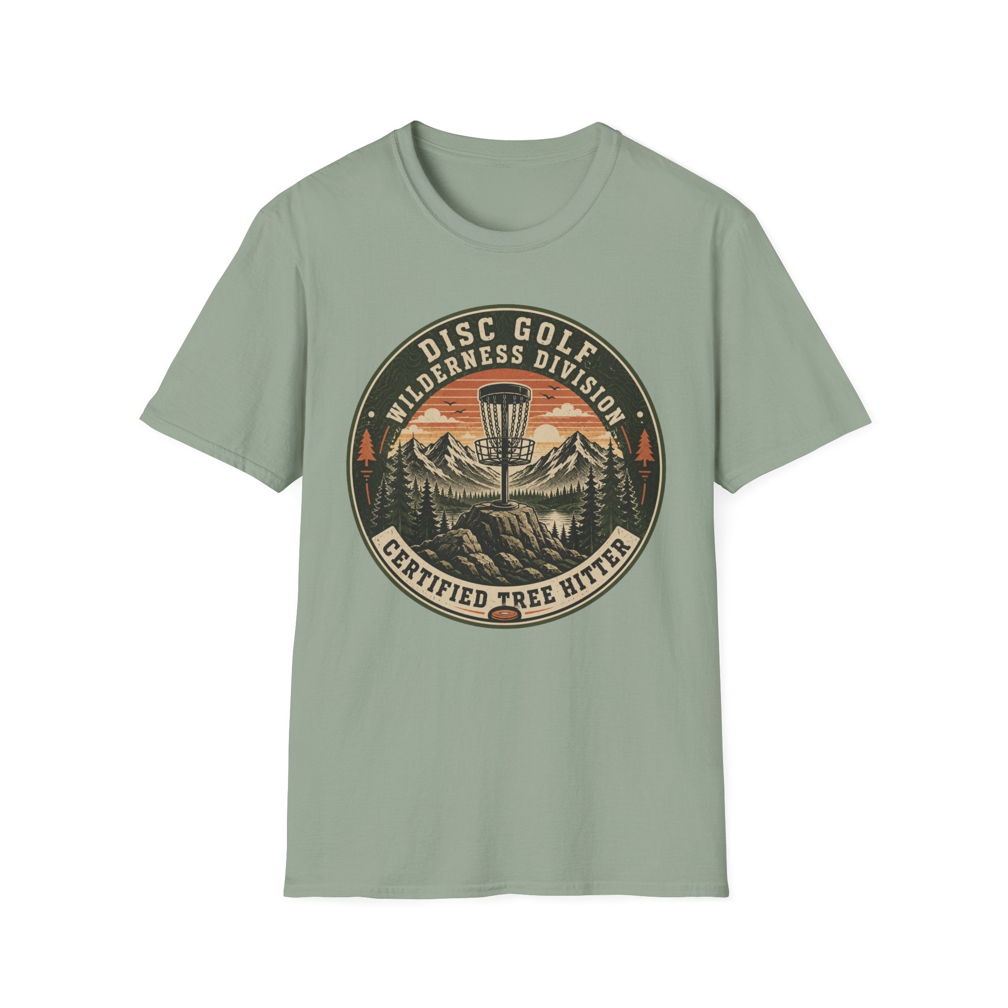 Disc Golf Wilderness Division Vintage Disc Golf T-Shirt
