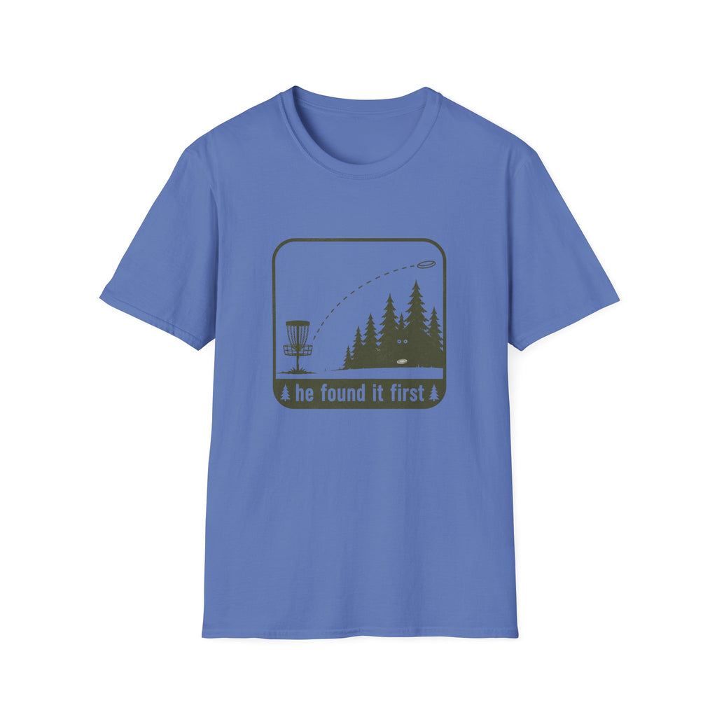 He Found It First Disc Golf T-Shirt
