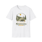 Course Maintenance Crew Vintage Disc Golf T-Shirt
