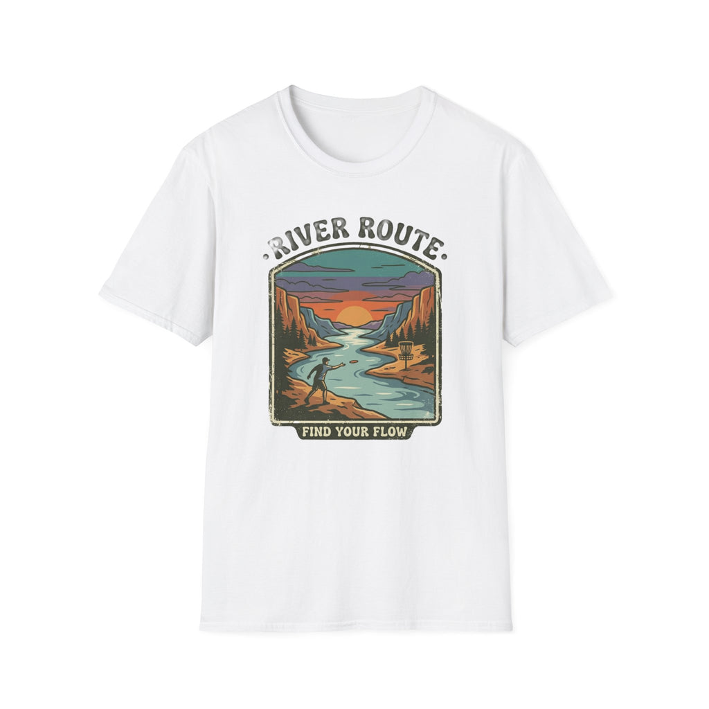 River Route Vintage Disc Golf T-Shirt