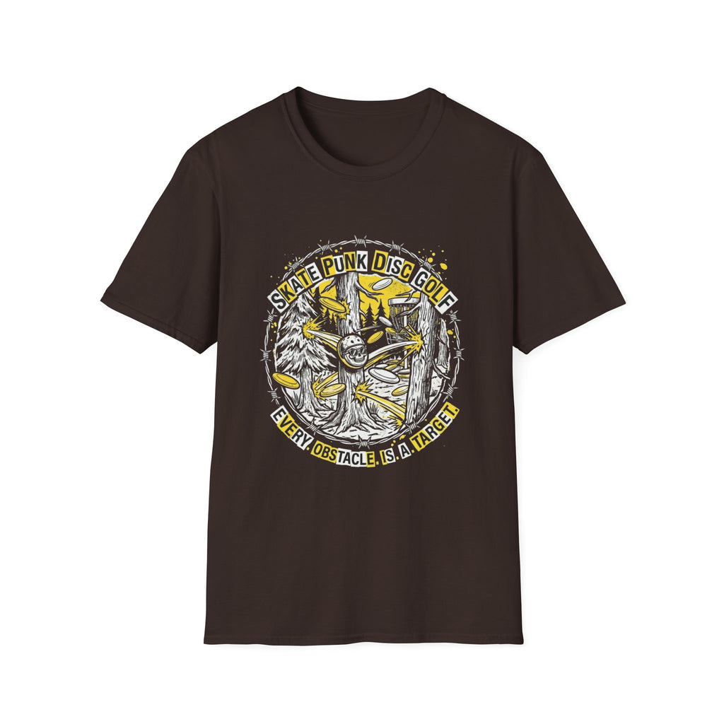 Skate Punk Disc Golf Vintage Disc Golf T-Shirt