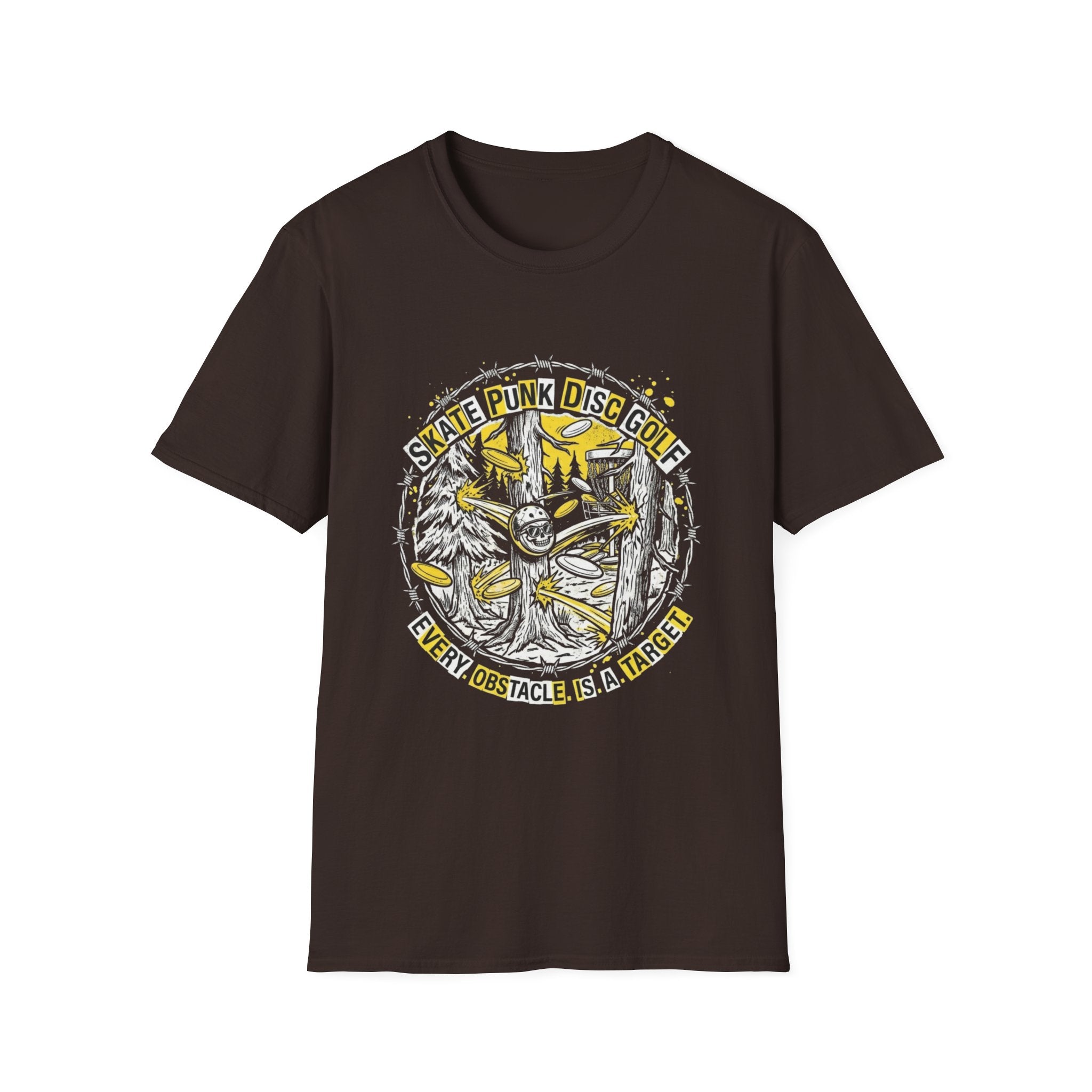 Skate Punk Disc Golf Vintage Disc Golf T-Shirt