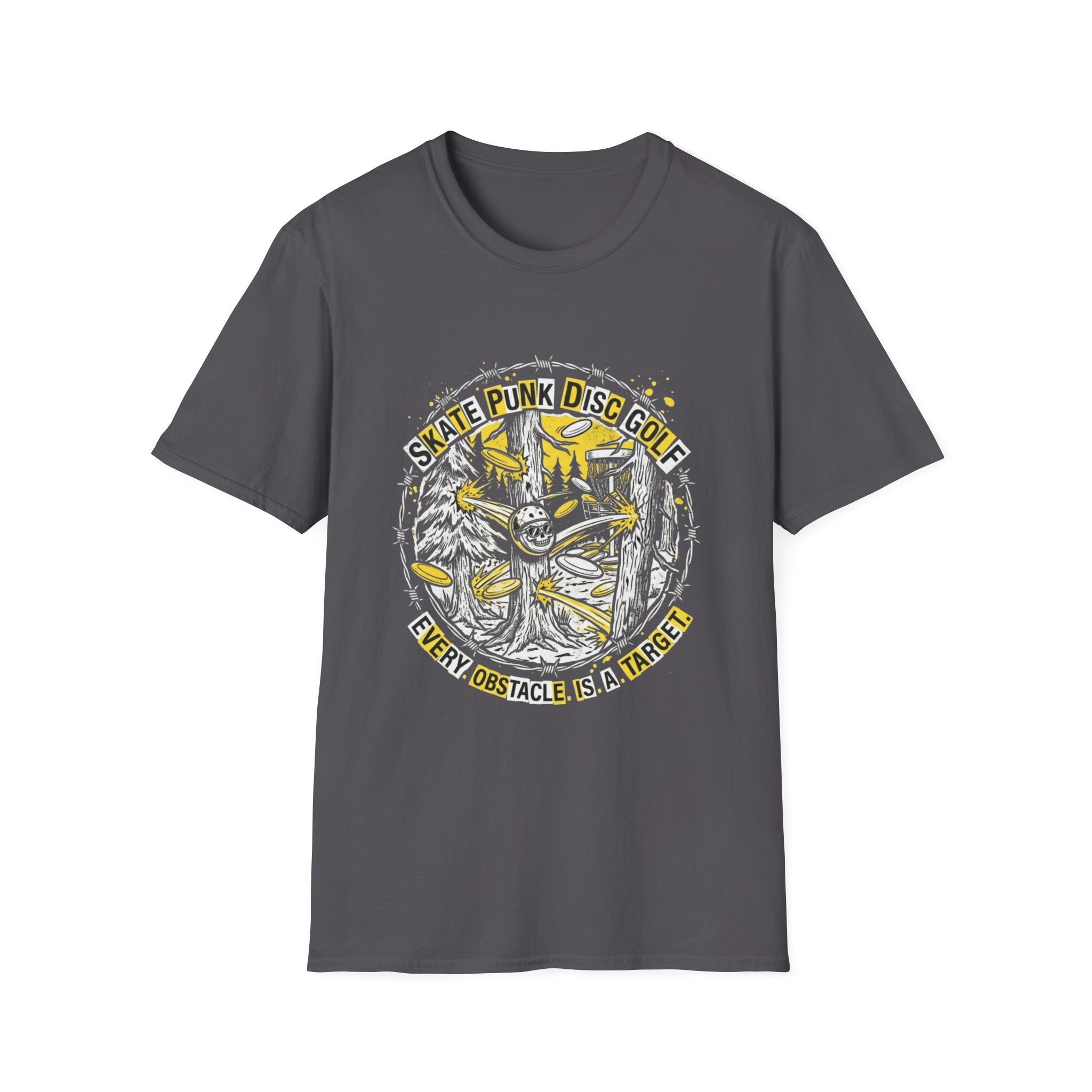 Skate Punk Disc Golf Vintage Disc Golf T-Shirt