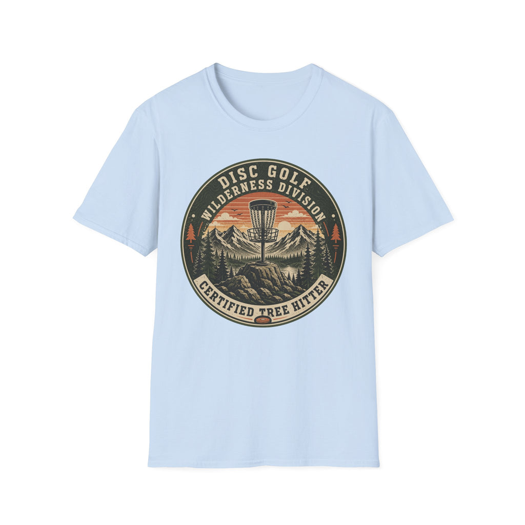 Disc Golf Wilderness Division Vintage Disc Golf T-Shirt