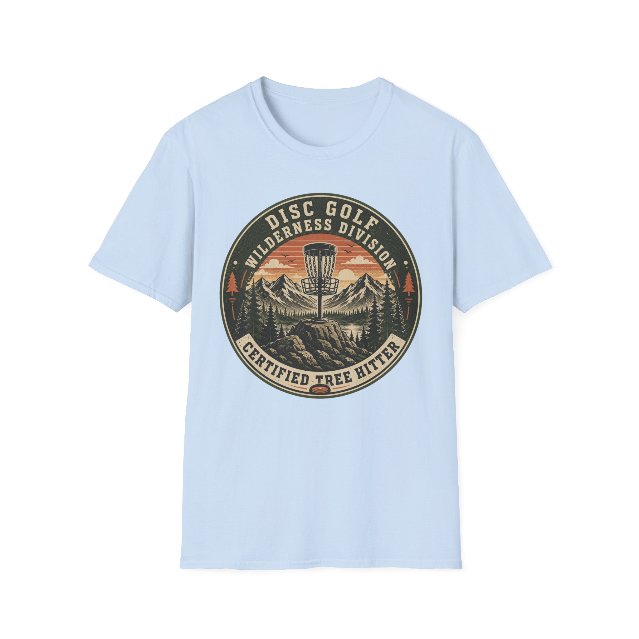 Disc Golf Wilderness Division Vintage Disc Golf T-Shirt