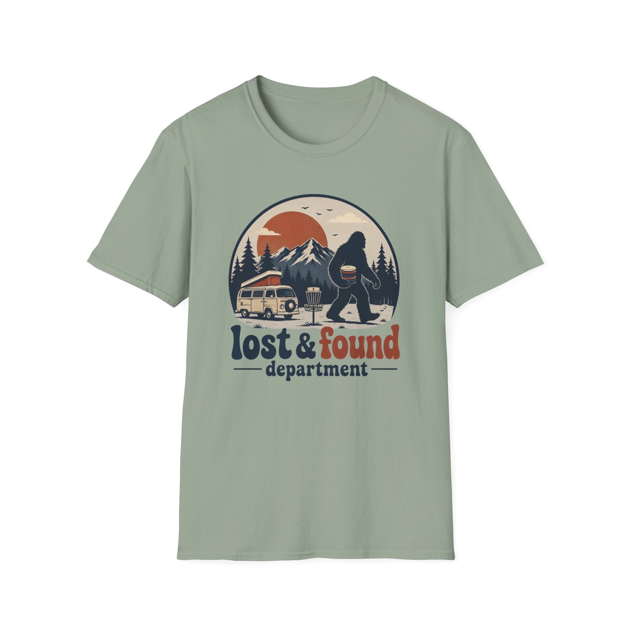 Lost and Found Department Vintage Disc Golf T-Shirt