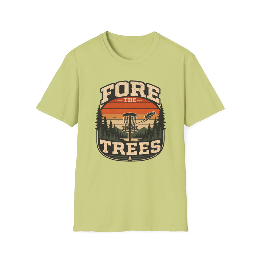 Fore the Trees Vintage Disc Golf T-Shirt