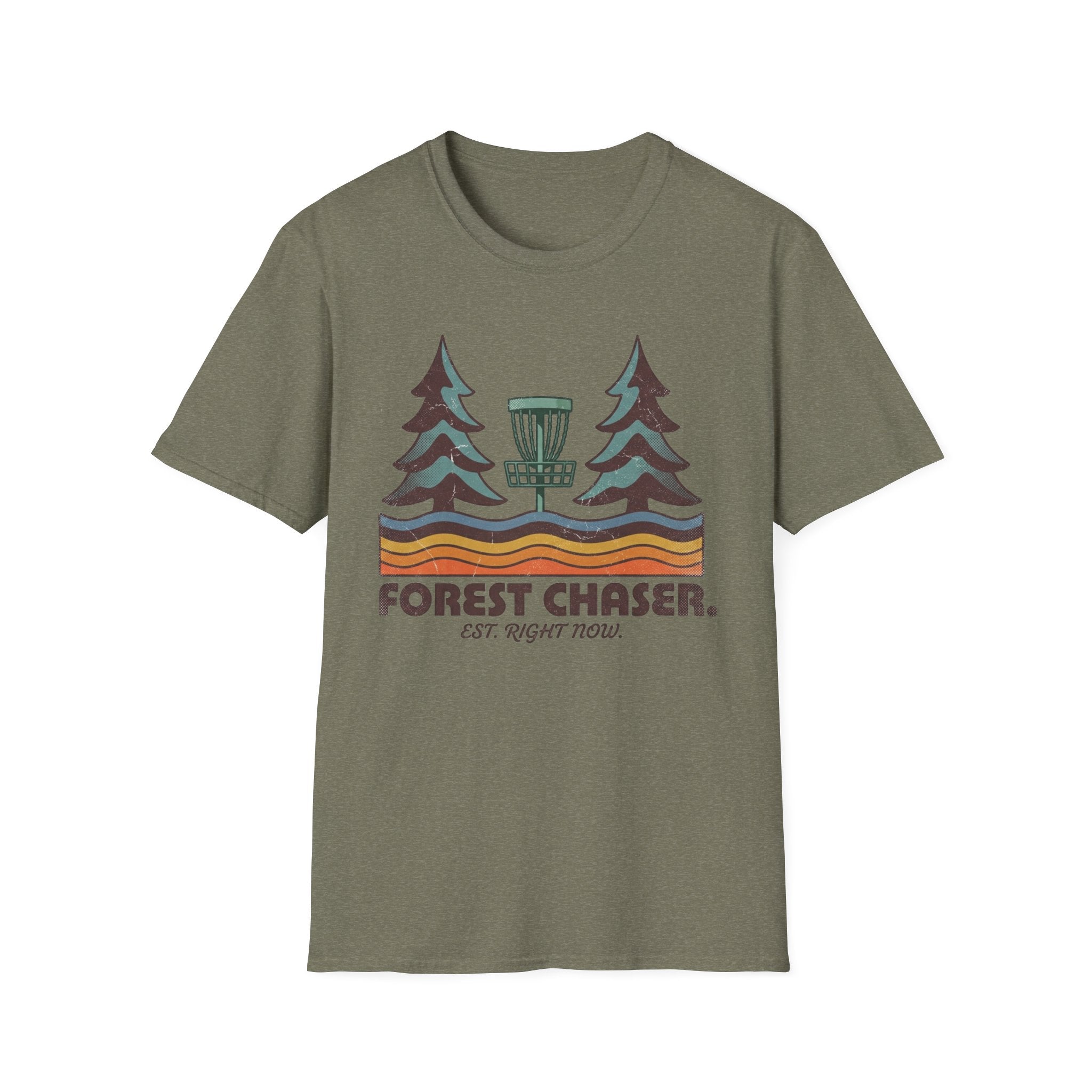 Forest Chaser Vintage Disc Golf T-Shirt