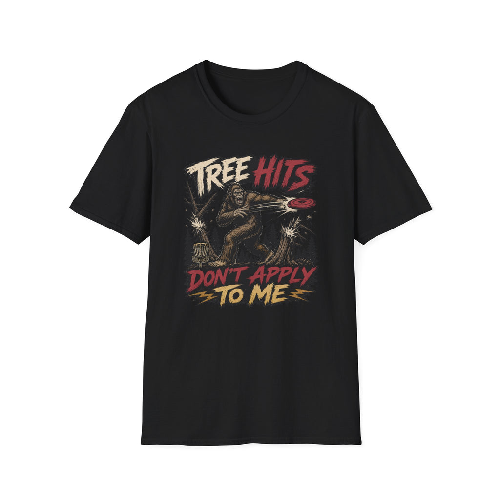 Tree Hits Don't Apply To Me Vintage Disc Golf T-Shirt