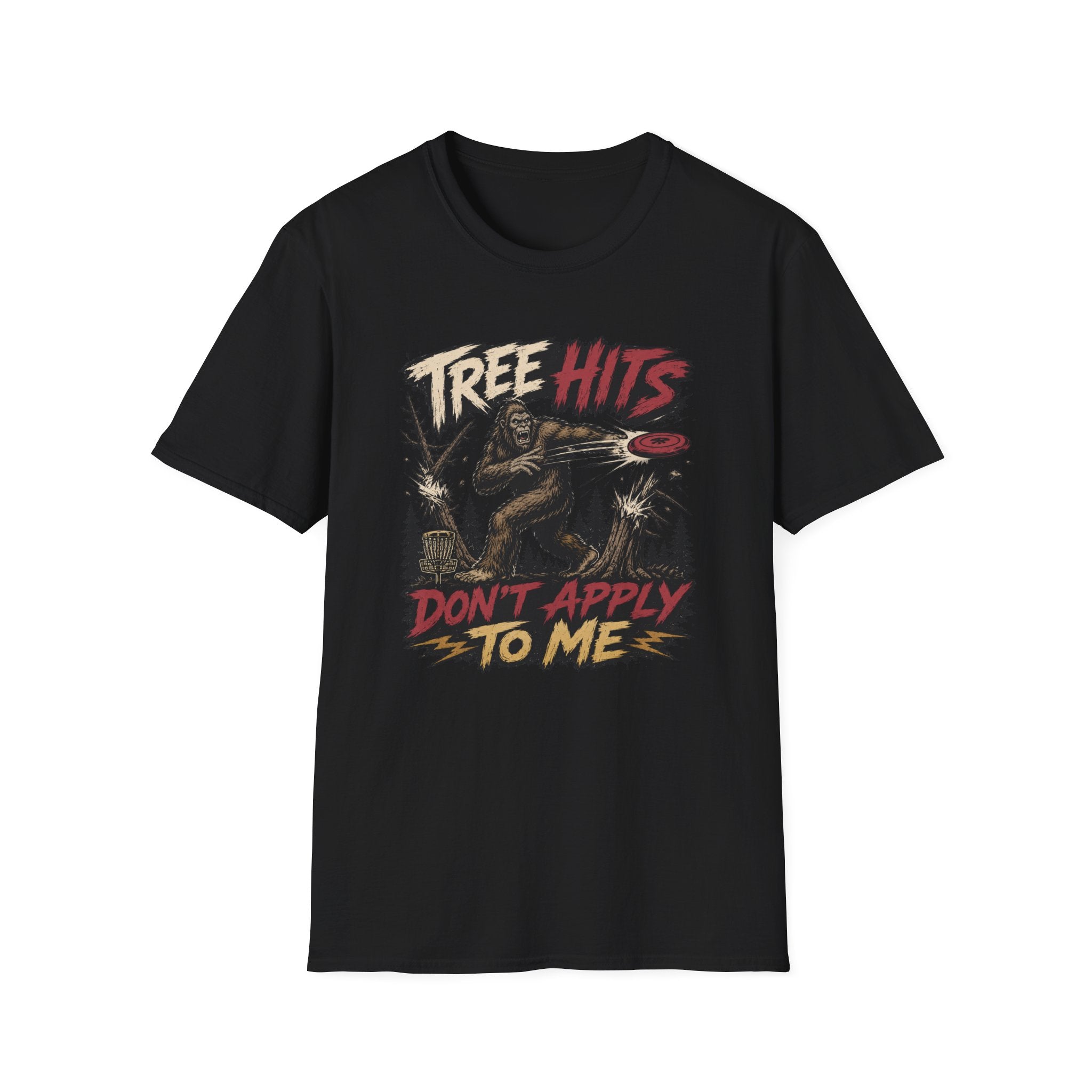 Tree Hits Don't Apply To Me Vintage Disc Golf T-Shirt