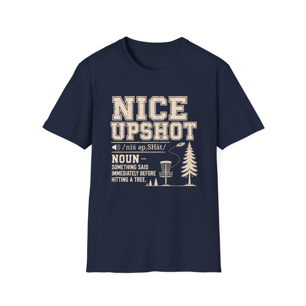Nice Upshot Vintage Disc Golf T-Shirt