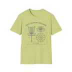 Chain Trapping Mechanism Patent Vintage Disc Golf T-Shirt