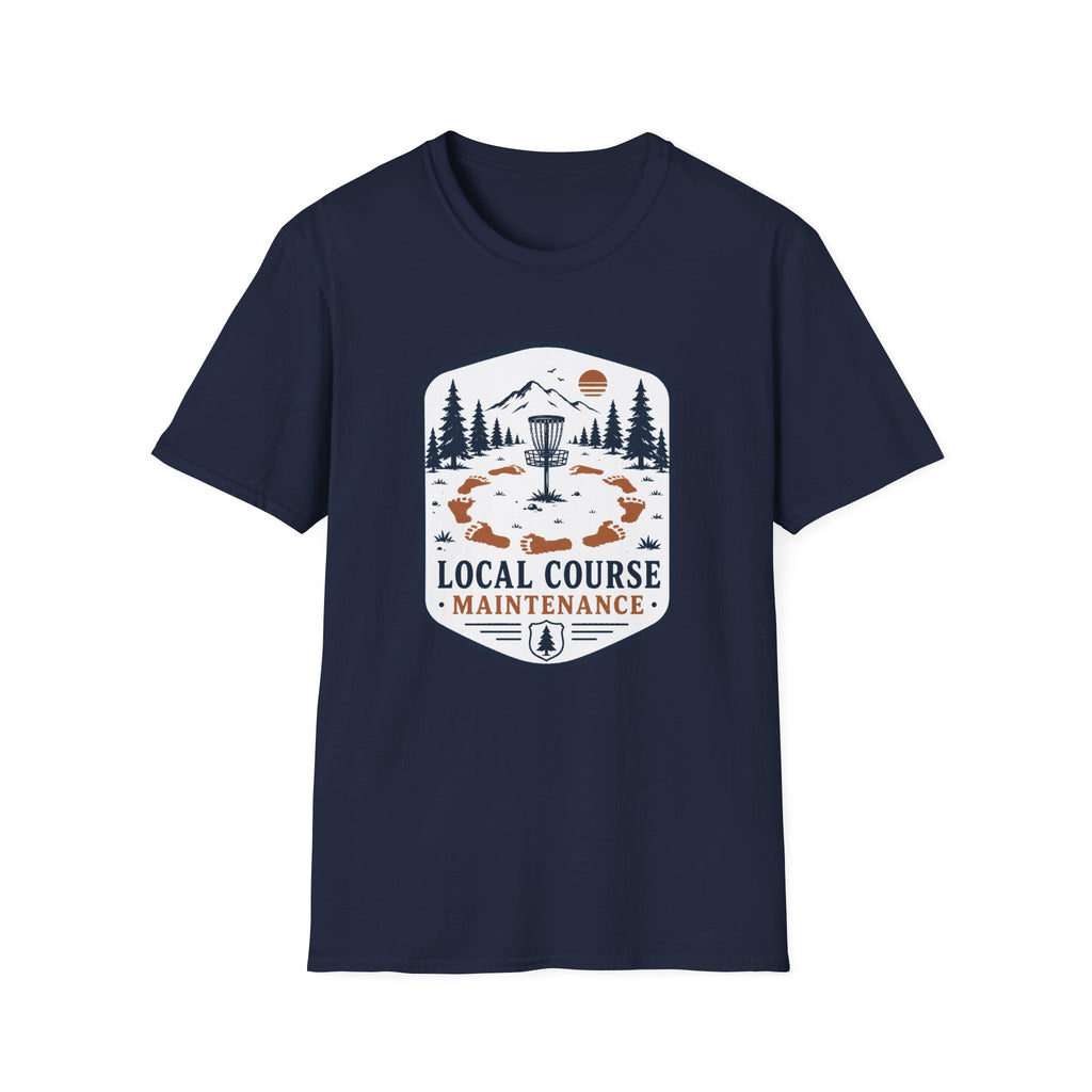 Local Course Maintenance Vintage Disc Golf T-Shirt