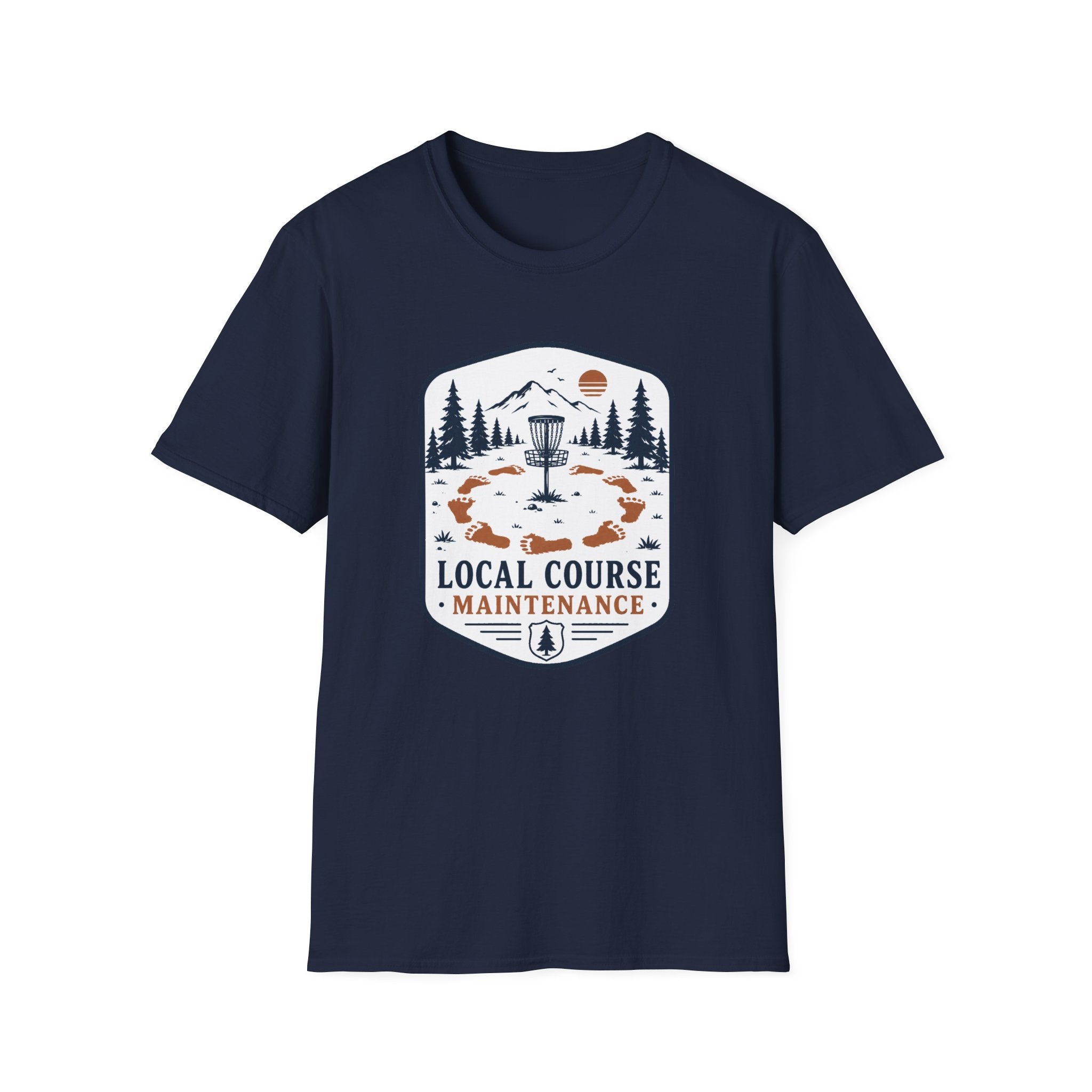 Local Course Maintenance Vintage Disc Golf T-Shirt