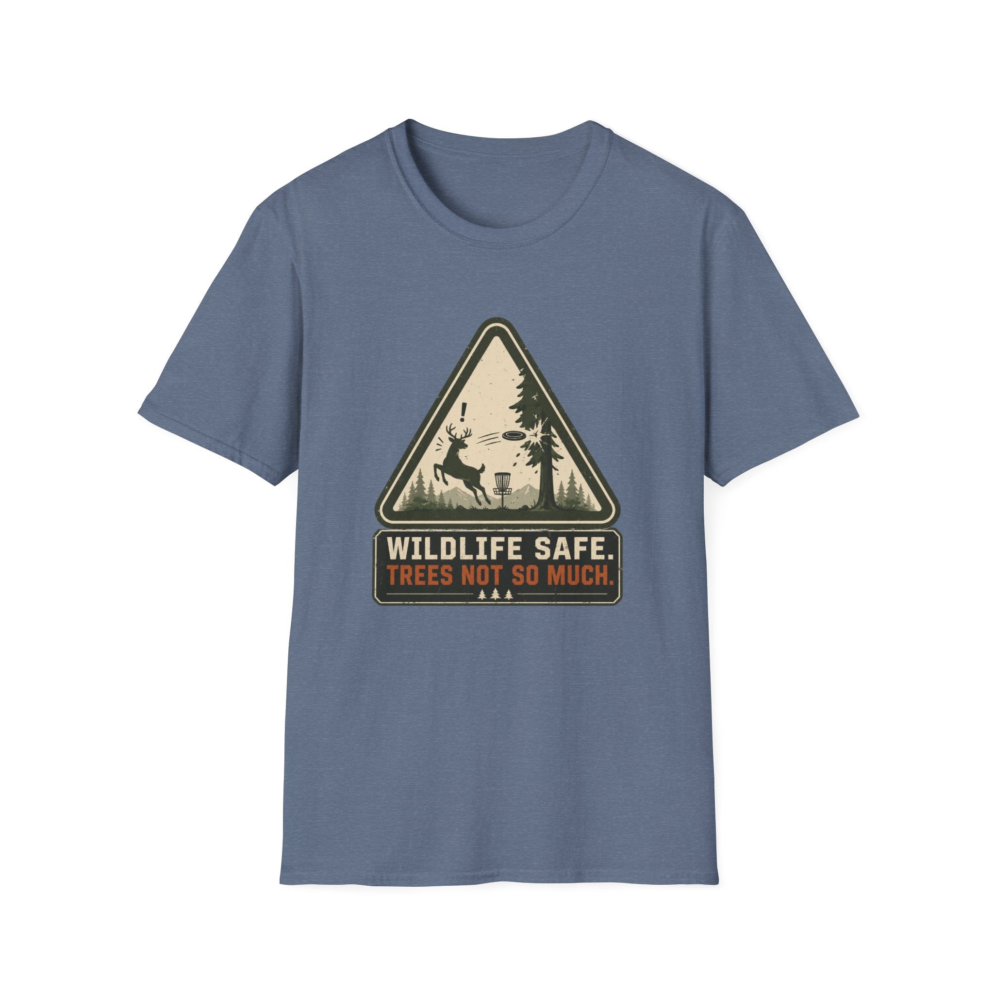 Wildlife Safe Vintage Disc Golf T-Shirt
