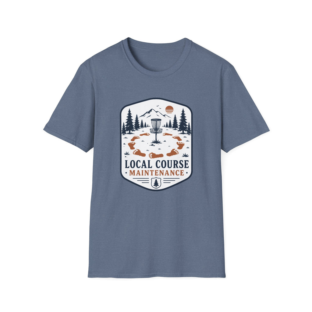 Local Course Maintenance Vintage Disc Golf T-Shirt