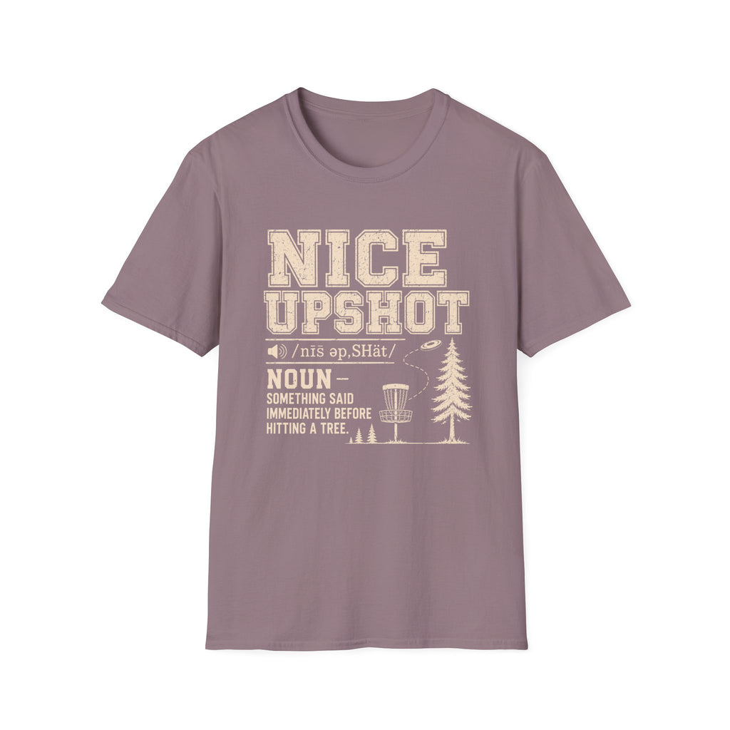 Nice Upshot Vintage Disc Golf T-Shirt