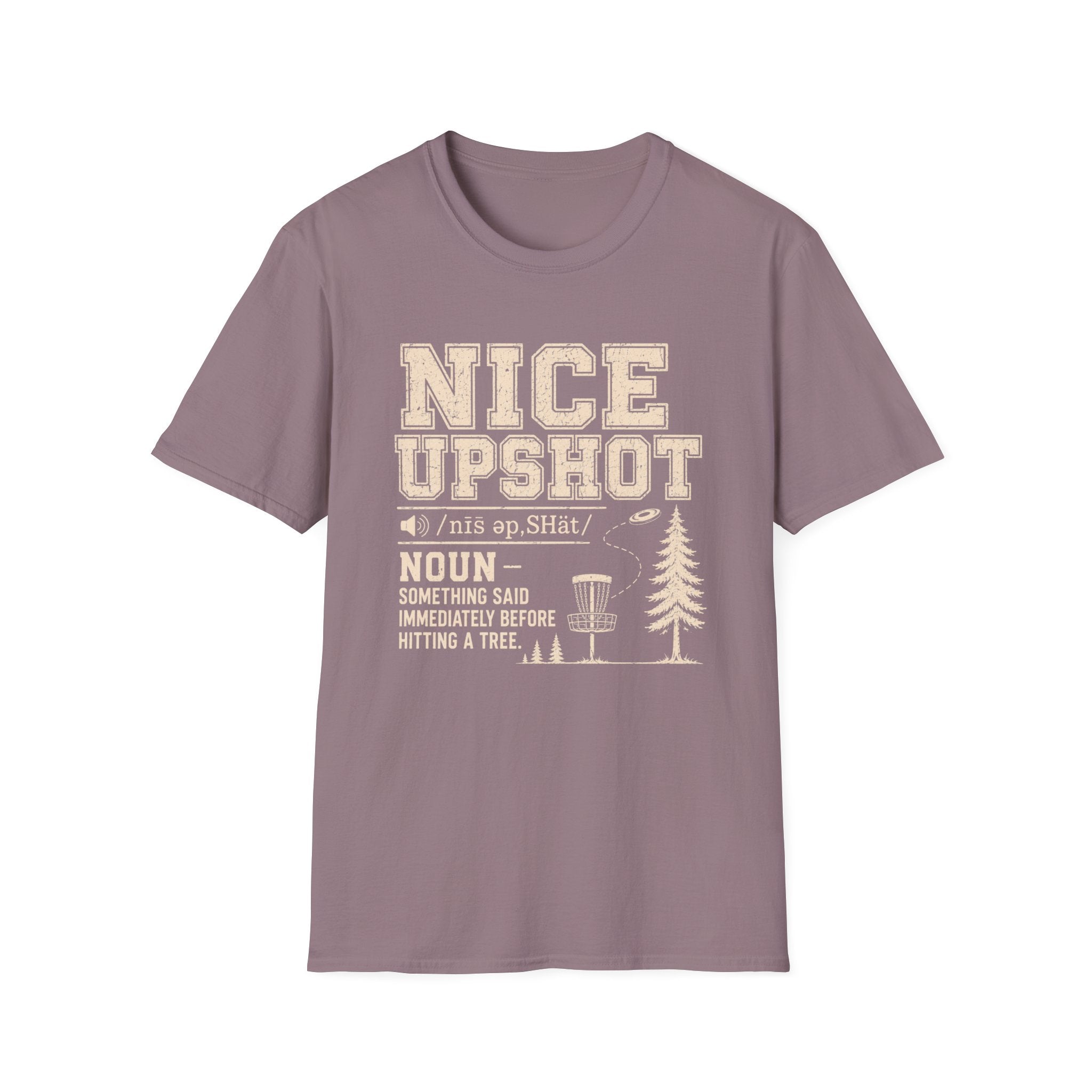 Nice Upshot Vintage Disc Golf T-Shirt