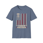 Throw Freedom Vintage Disc Golf T-Shirt
