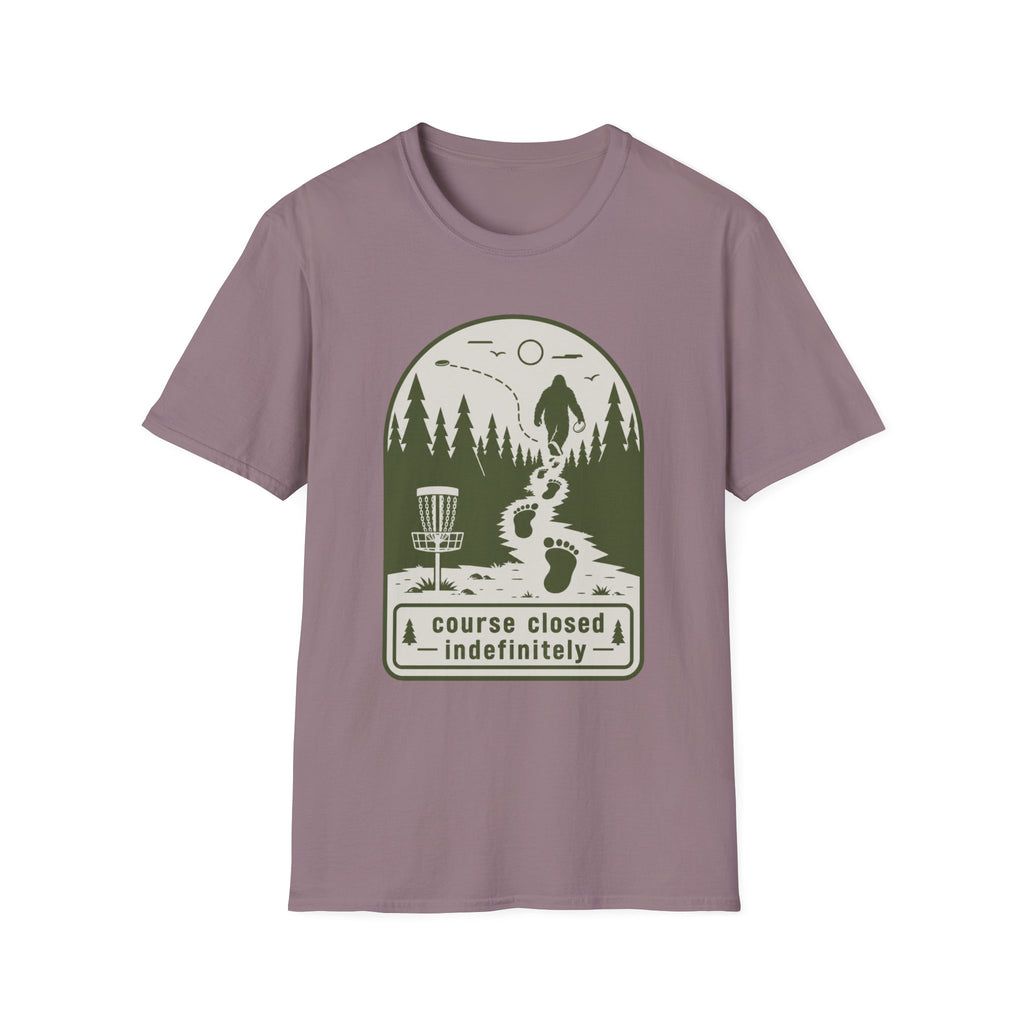 Course Closed Indefinitely Vintage Disc Golf T-Shirt