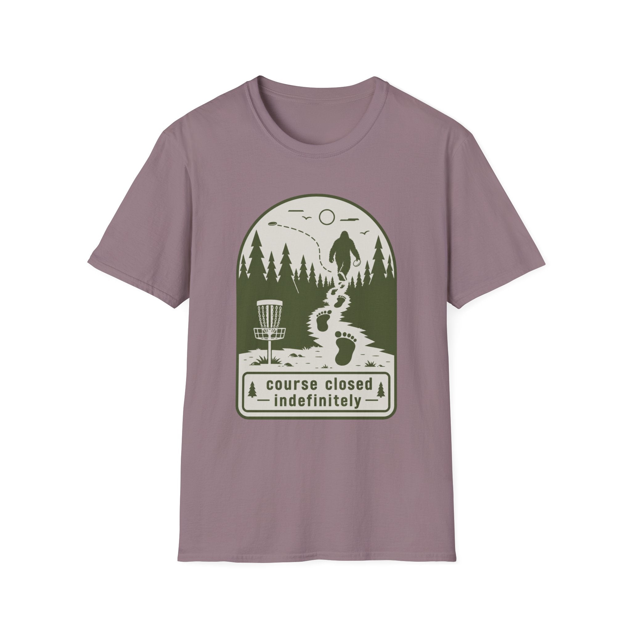 Course Closed Indefinitely Vintage Disc Golf T-Shirt
