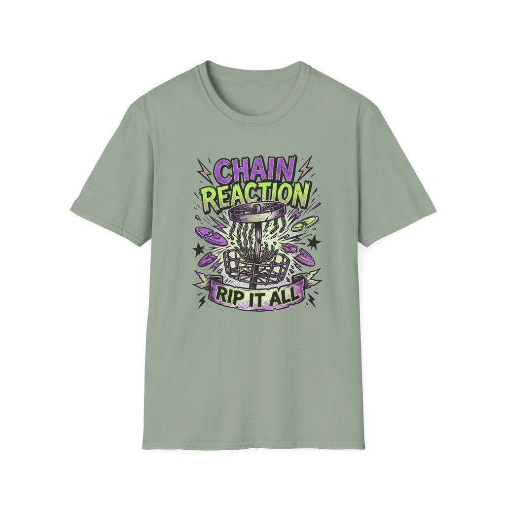 Chain Reaction Vintage Disc Golf T-Shirt