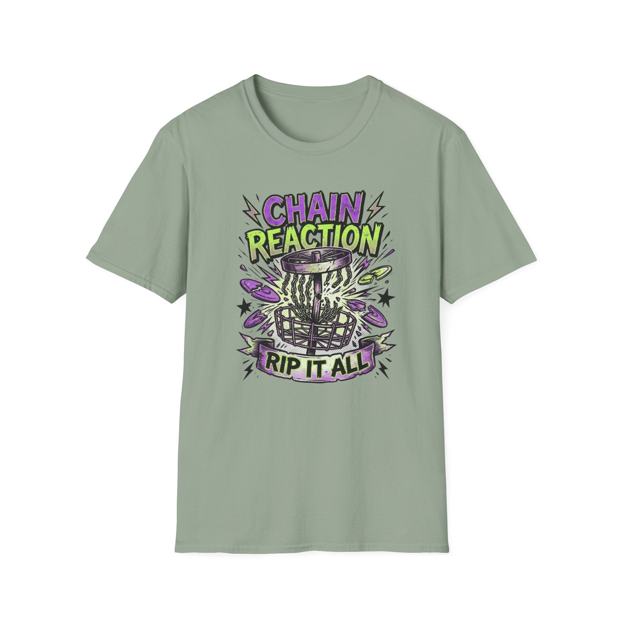 Chain Reaction Vintage Disc Golf T-Shirt