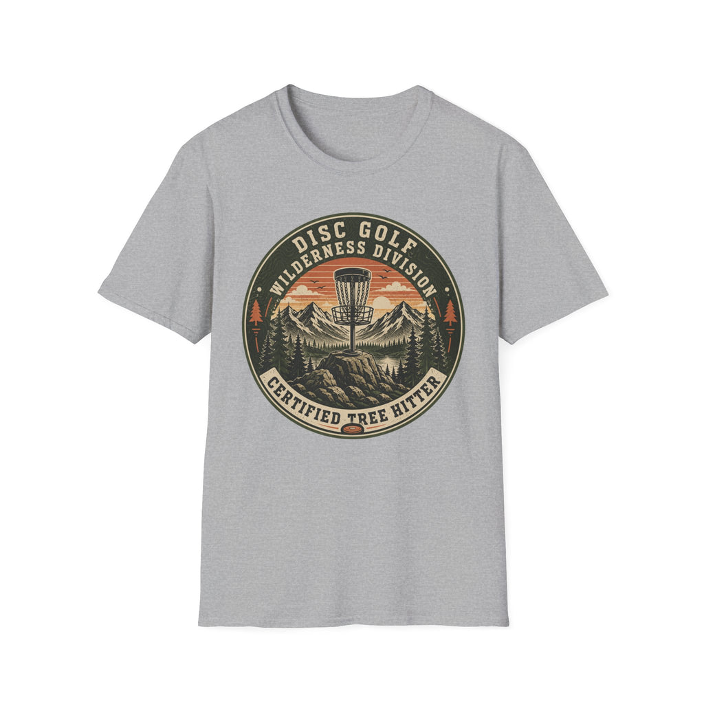 Disc Golf Wilderness Division Vintage Disc Golf T-Shirt