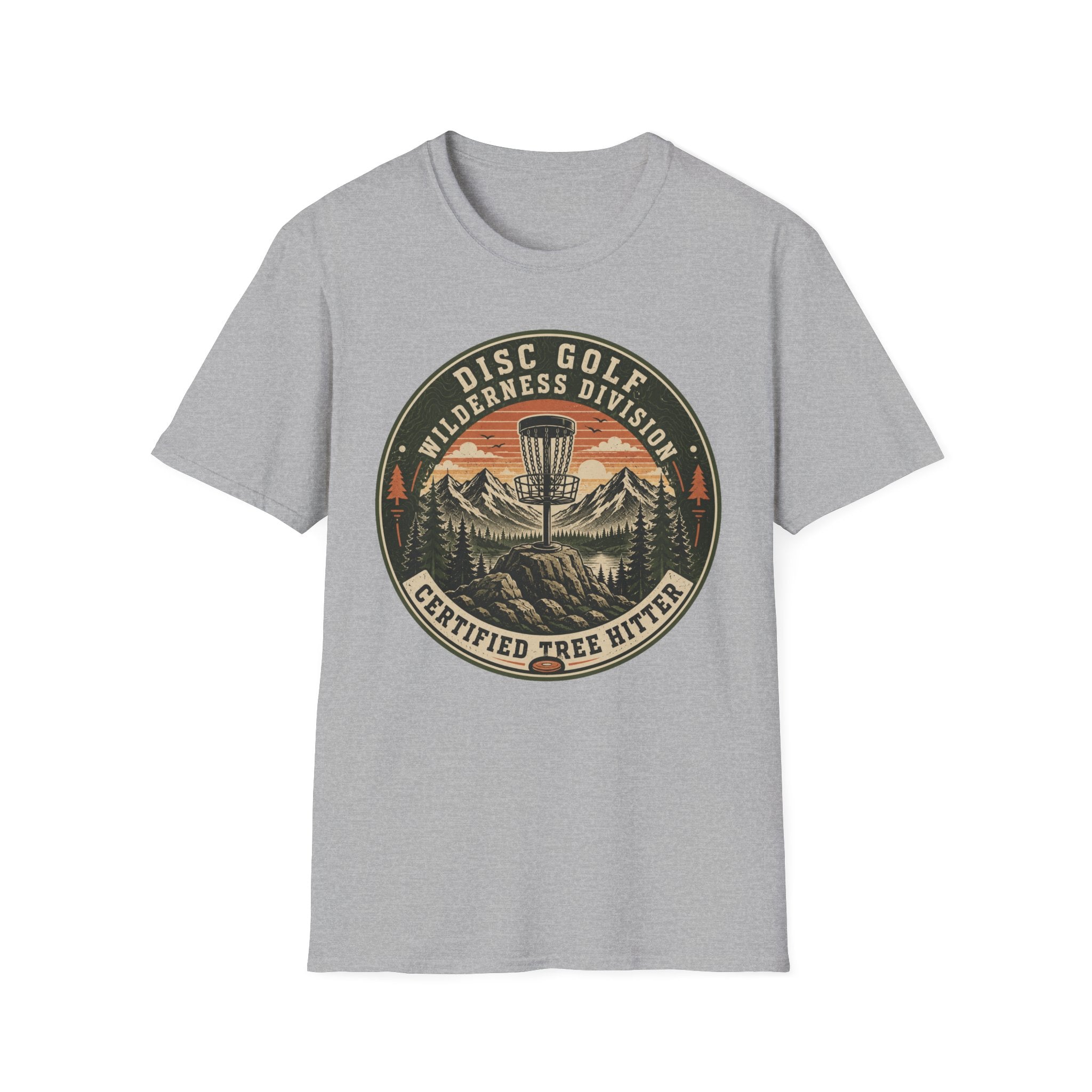 Disc Golf Wilderness Division Vintage Disc Golf T-Shirt