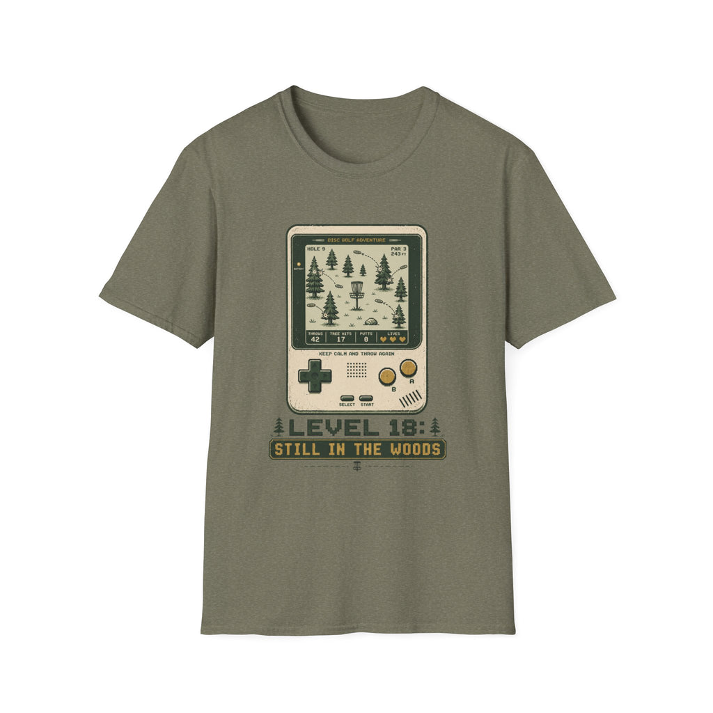Level 18 Gamer Vintage Disc Golf T-Shirt