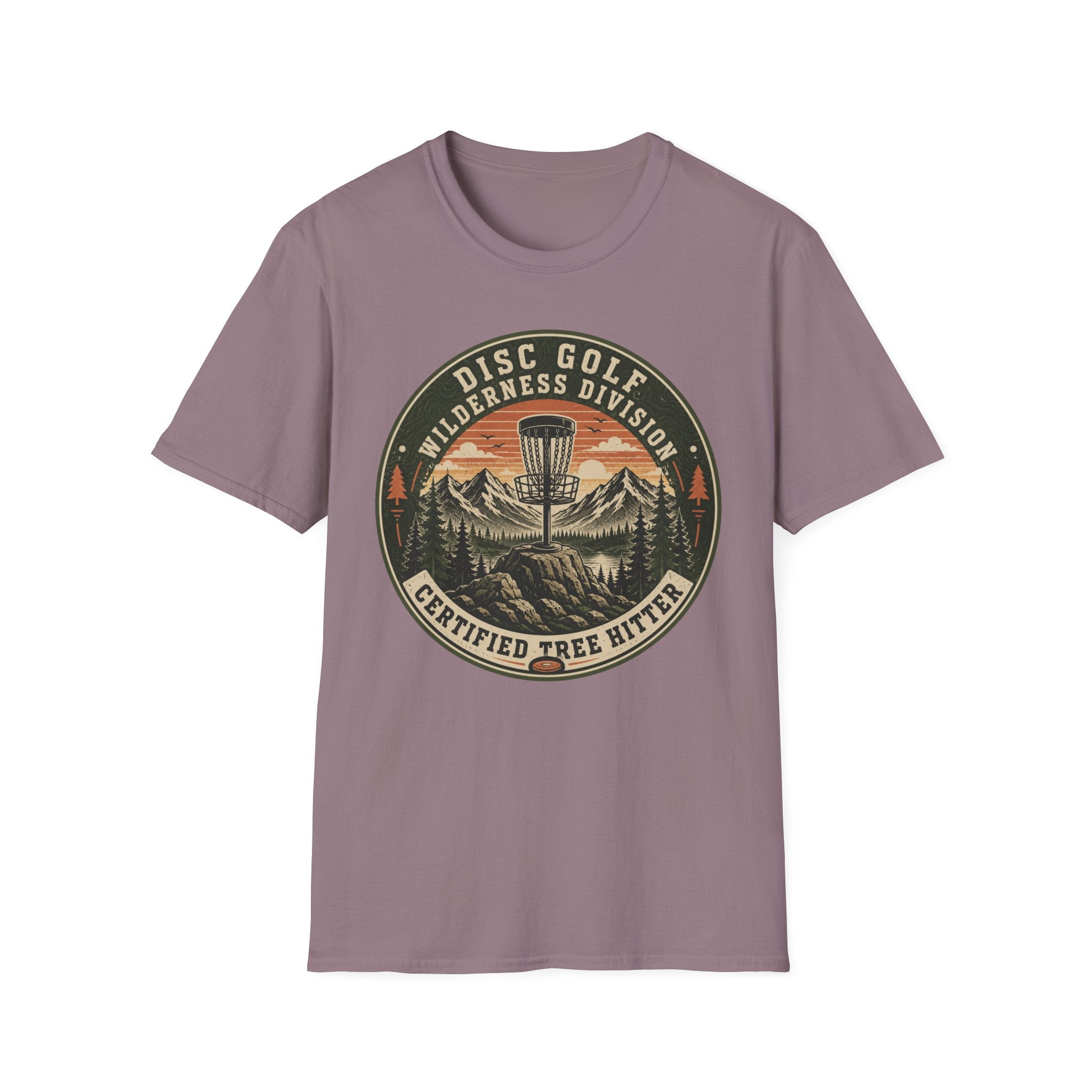 Disc Golf Wilderness Division Vintage Disc Golf T-Shirt
