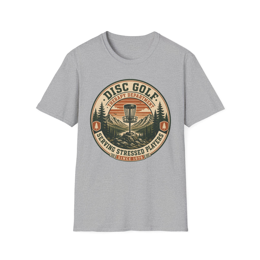 Disc Golf Therapy Department Vintage Disc Golf T-Shirt