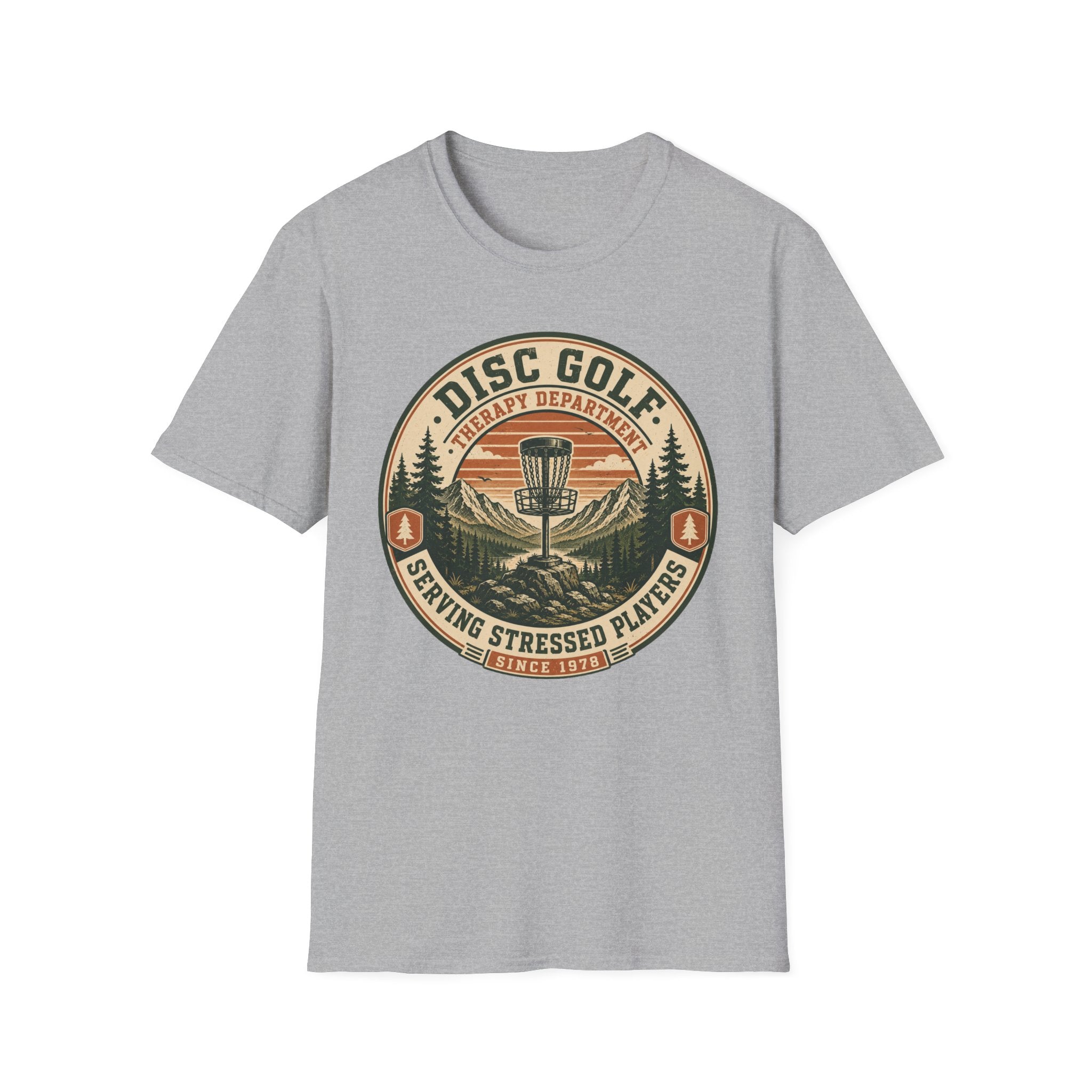 Disc Golf Therapy Department Vintage Disc Golf T-Shirt