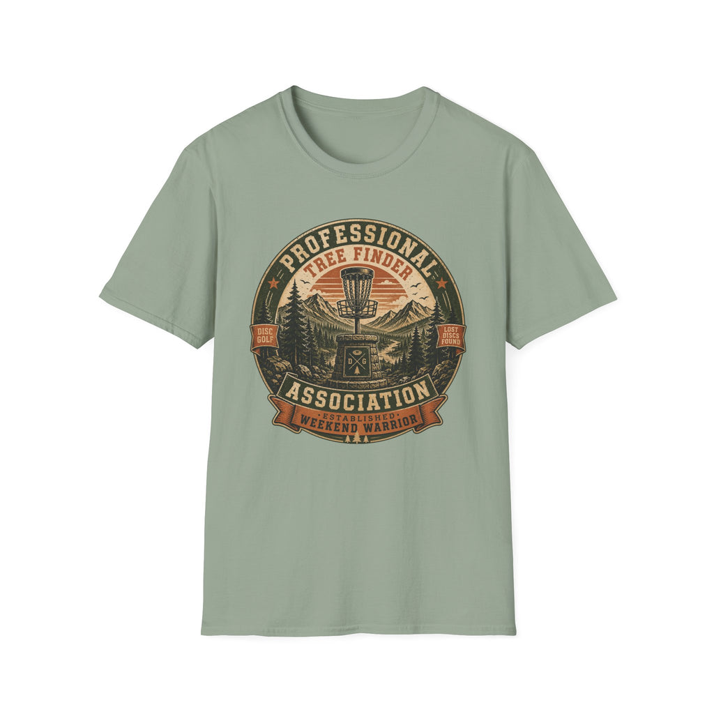 Professional Tree Finder Vintage Disc Golf T-Shirt