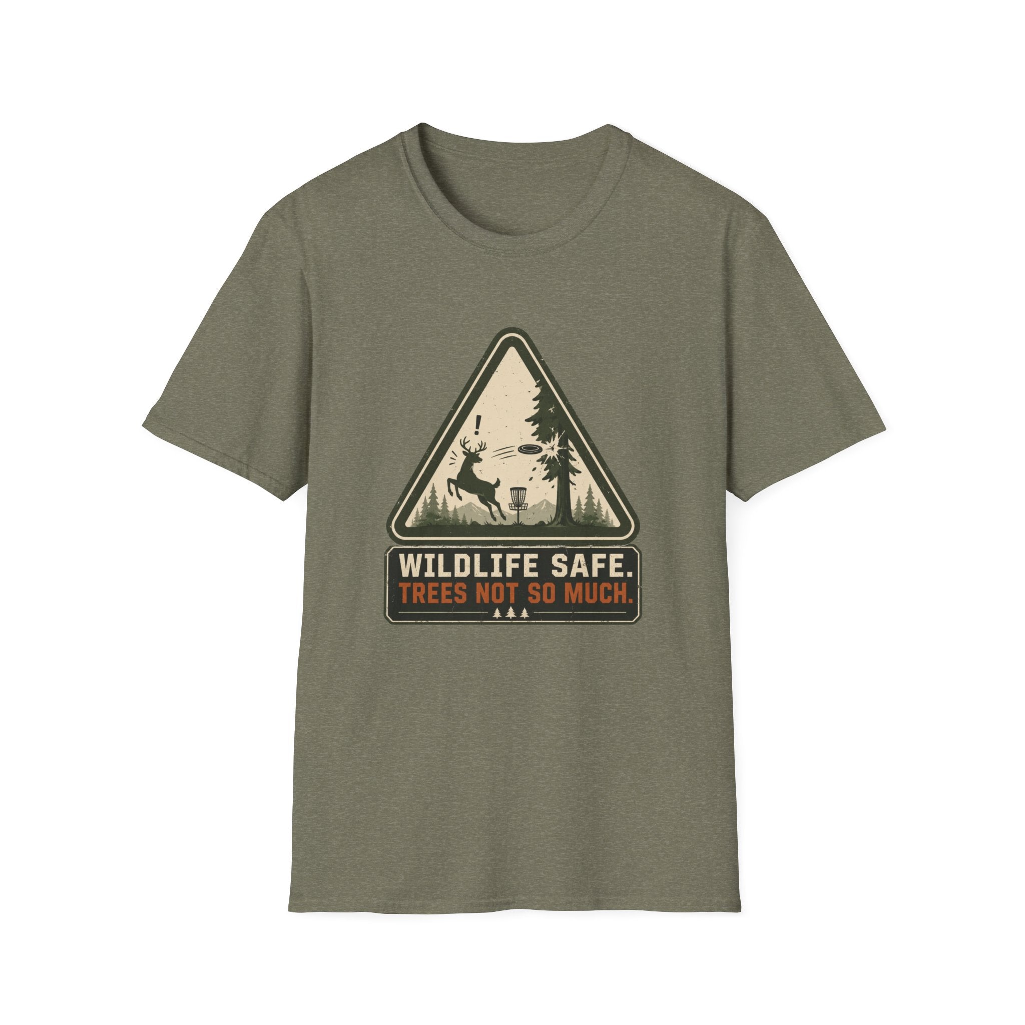 Wildlife Safe Vintage Disc Golf T-Shirt