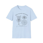 Chain Trapping Mechanism Patent Vintage Disc Golf T-Shirt