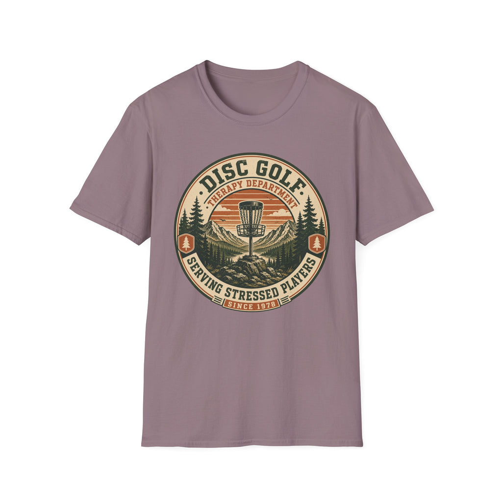 Disc Golf Therapy Department Vintage Disc Golf T-Shirt
