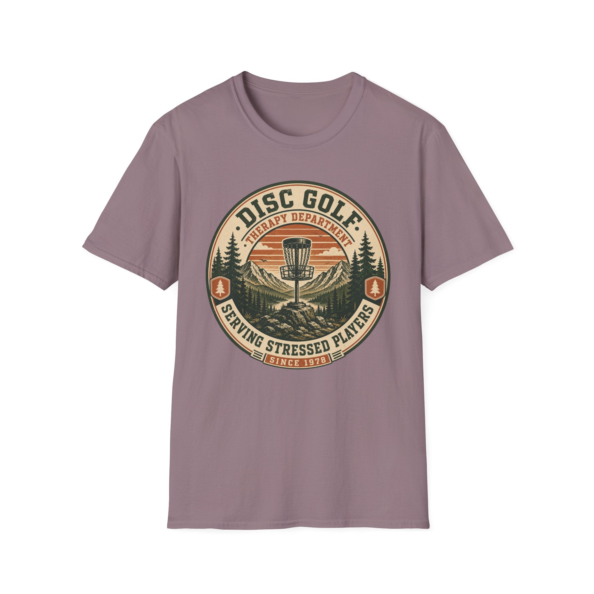 Disc Golf Therapy Department Vintage Disc Golf T-Shirt